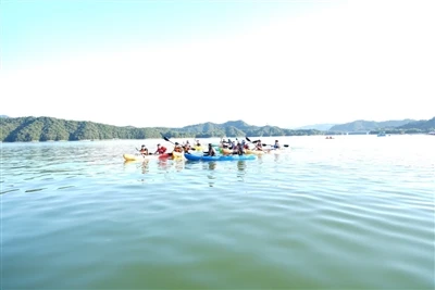 千島湖の芸宜集団ビル